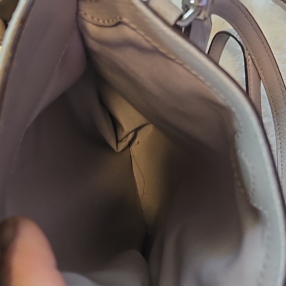 Coach Gray Leather Tote Bag - Picture 7 of 11